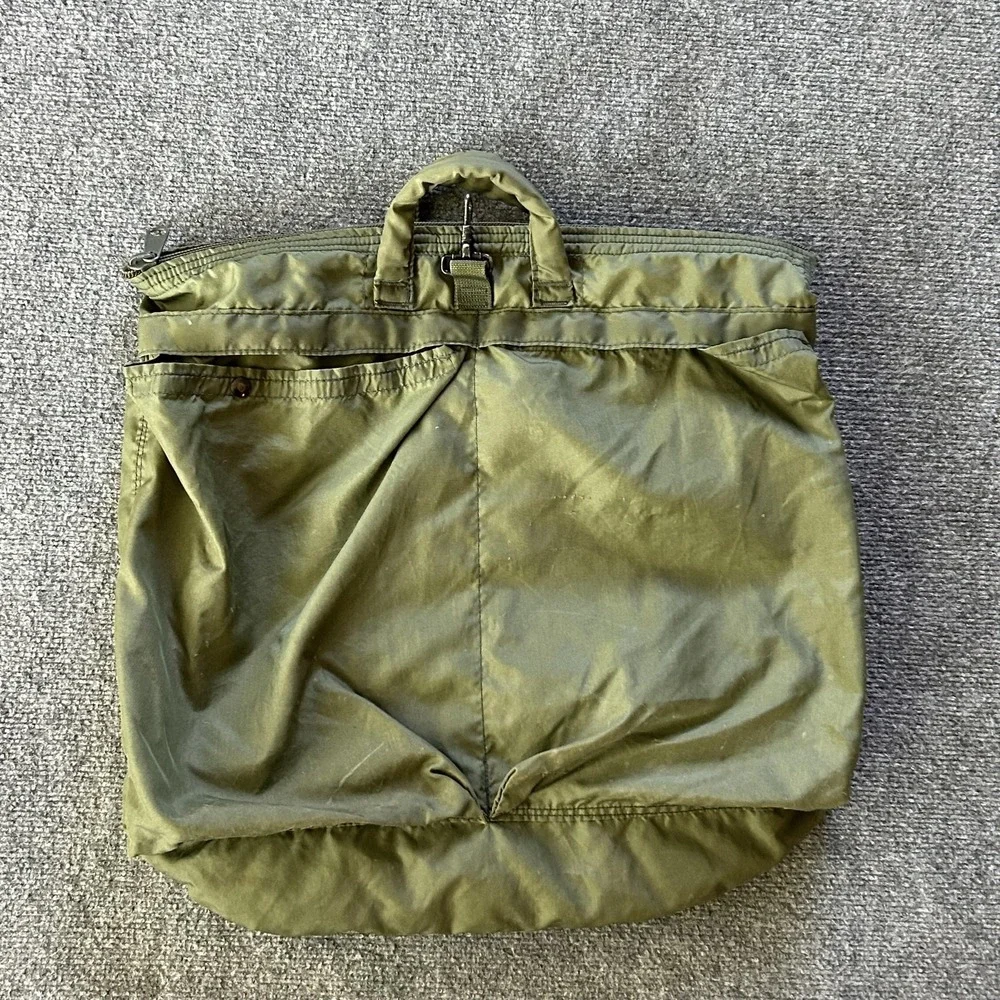 US‎ Military Flyers Helmet Bag Vintage 1995 UNICOR 8415-00-782-2989 OD Green USA